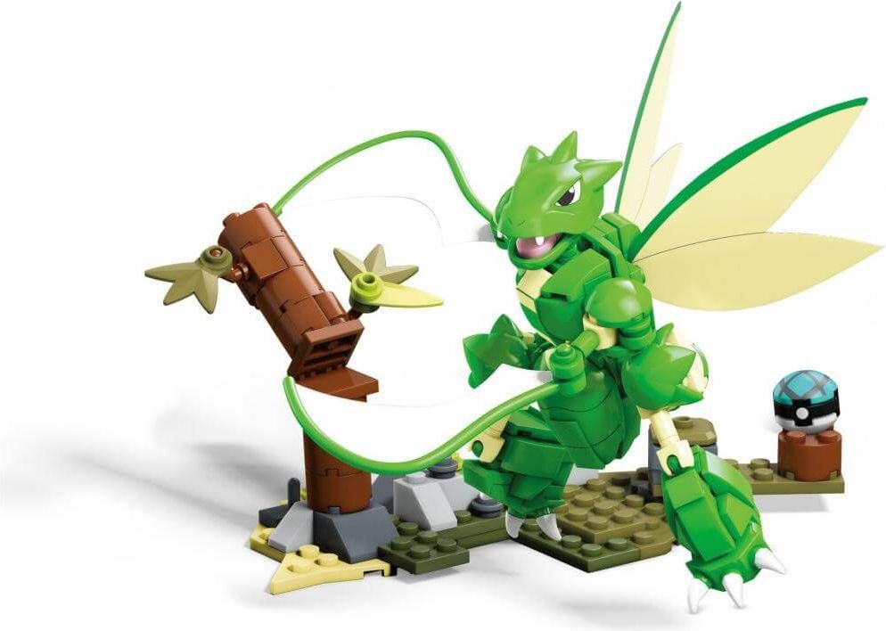 Mattel Pokémon Mega Construx - Scyther 13 cm - obrázek 6
