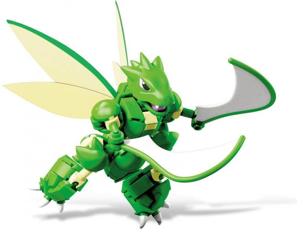 Mattel Pokémon Mega Construx - Scyther 13 cm - obrázek 9