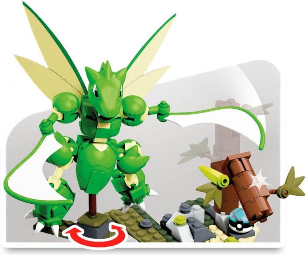 Mattel Pokémon Mega Construx - Scyther 13 cm - obrázek 10