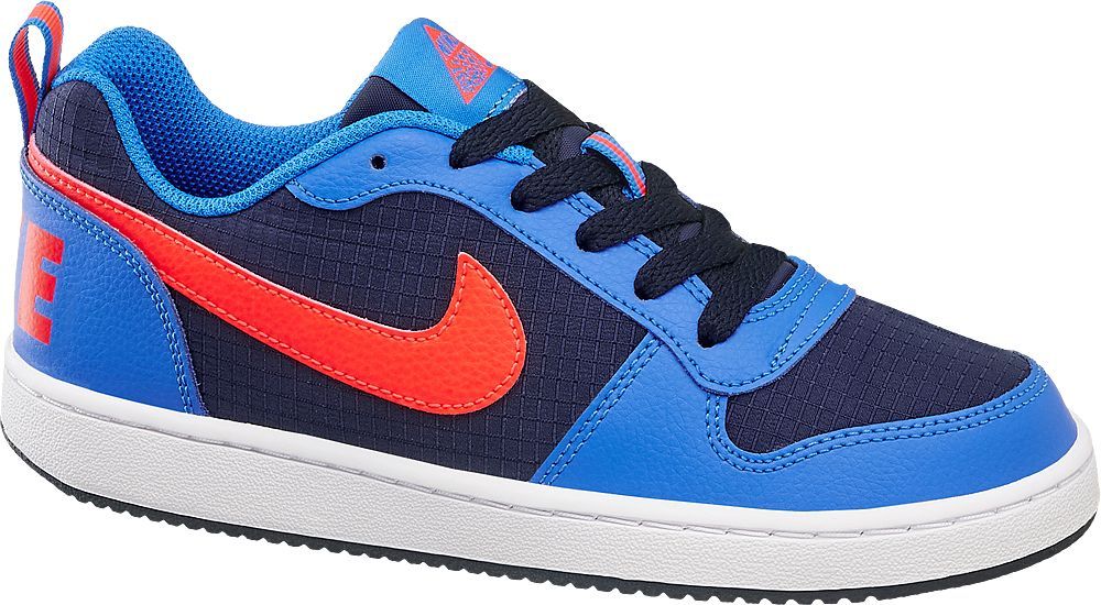 Deichmann - NIKE Modré tenisky Nike Court Borough Low 37.5 modrá - obrázek 1