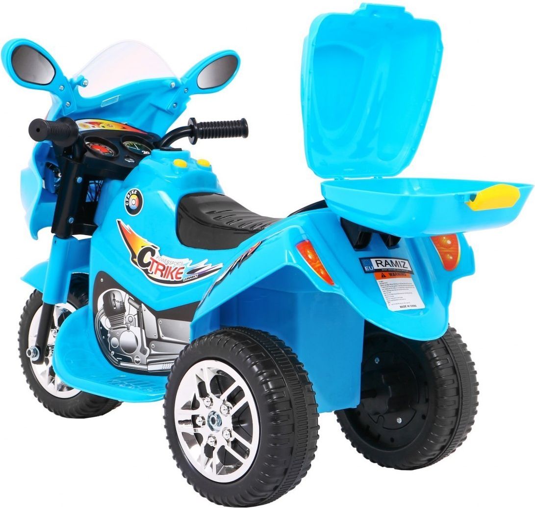 Dětská elektrická motorka BJX-088 - černá - obrázek 6