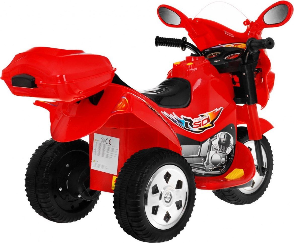 Dětská elektrická motorka BJX-088 - černá - obrázek 11