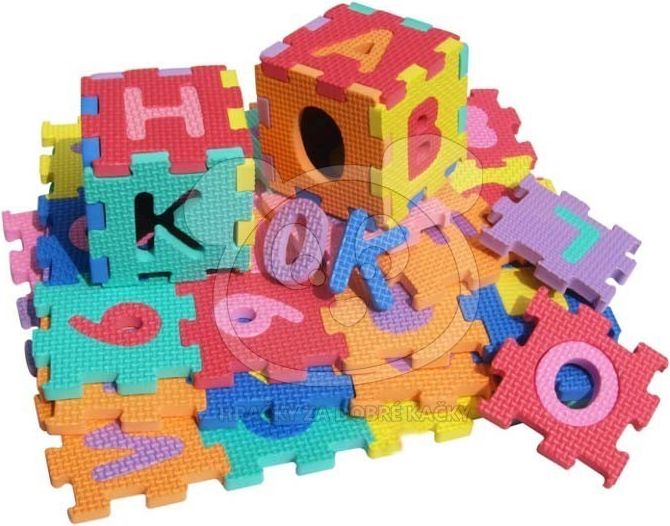 EVA Pěnové puzzle 16 x 16cm 72 ks - obrázek 3