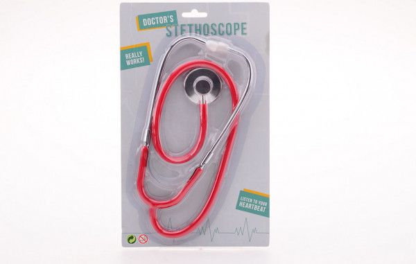 Johntoy Stetoskop pro nejmenší doktory funkční - obrázek 1