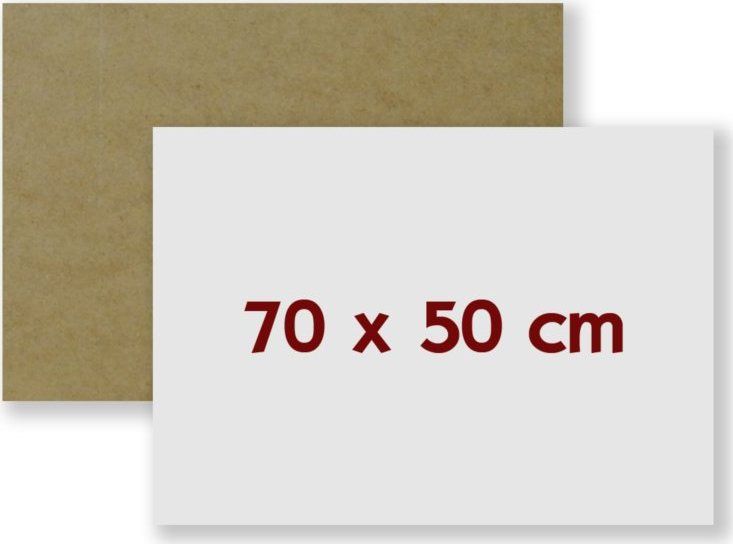 MDF deska na puzzle 70x50cm bez úchytů - obrázek 1