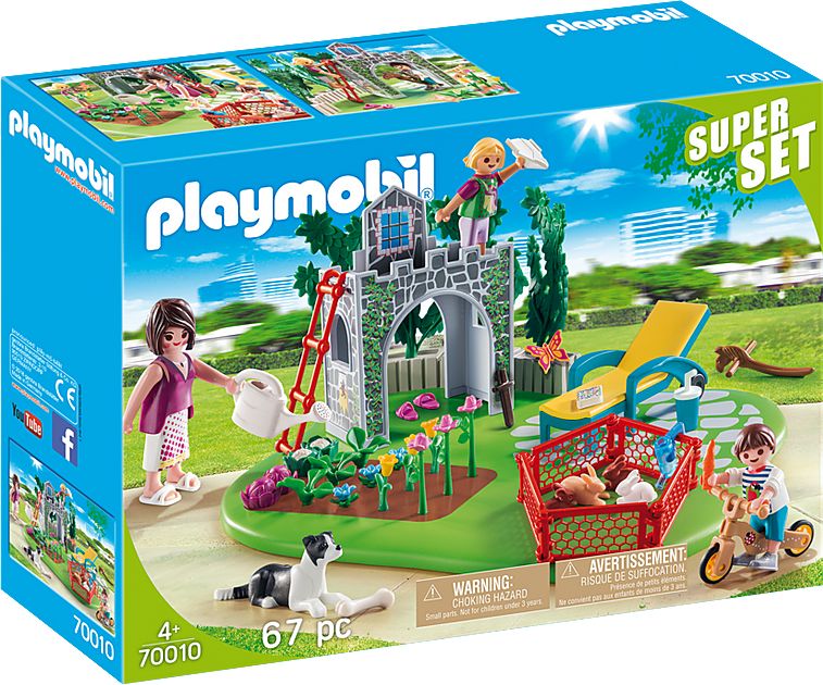 PLAYMOBIL® SuperSet 70010 Rodinná zahrada - obrázek 1