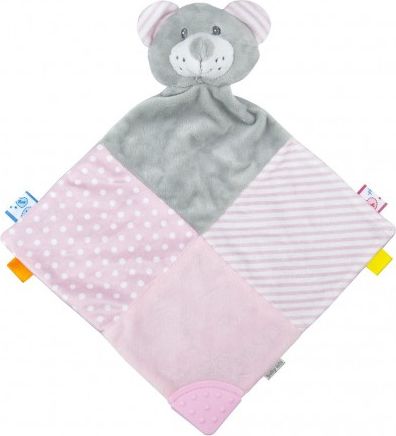 Usínáček Medvídek Baby Mix růžový, Růžová - obrázek 1