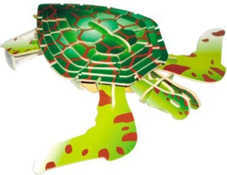 Woodcraft construction kit Woodcraft Dřevěné 3D puzzle želva - obrázek 1
