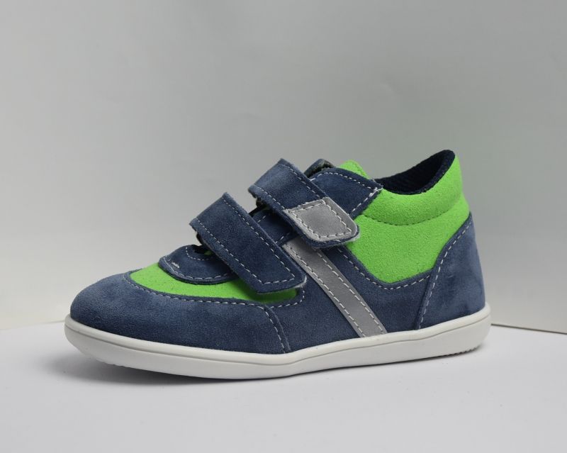 Dětské celoroční boty Jonap 051SV Modro/Zel (22) - JONAP - výroba obuvi s.r.o. - obrázek 1