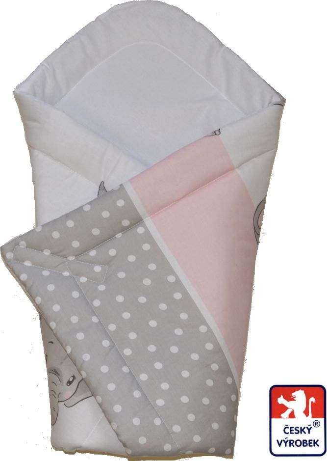 Rychlozavinovačka Dětský svět Jumbo růžová 90x90cm - obrázek 1