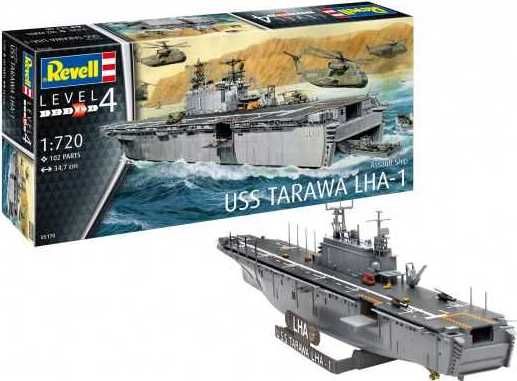 REVELL Plastic ModelKit loď 05170 - Assault Ship USS Tarawa LHA-1 (1:720) - obrázek 1