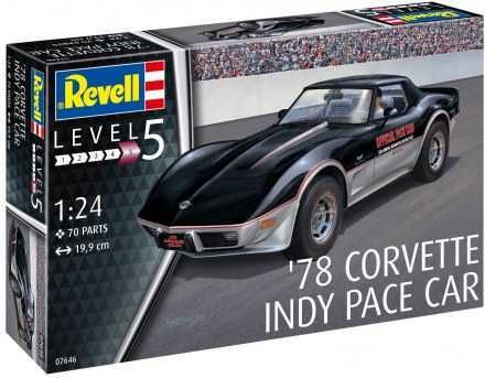 REVELL Plastic ModelKit auto 07646 - '78 Corvette Indy Pace Car (1:24) - obrázek 1