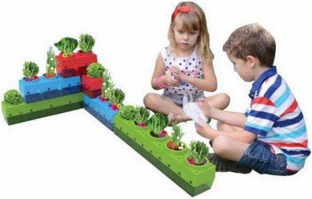 Stavebnice květináčů g-blox - 6 částí - obrázek 2