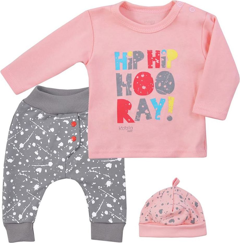 3-dílná dětská souprava Koala Hip-Hip Varianta: šedá/62 (3-6m) - obrázek 45