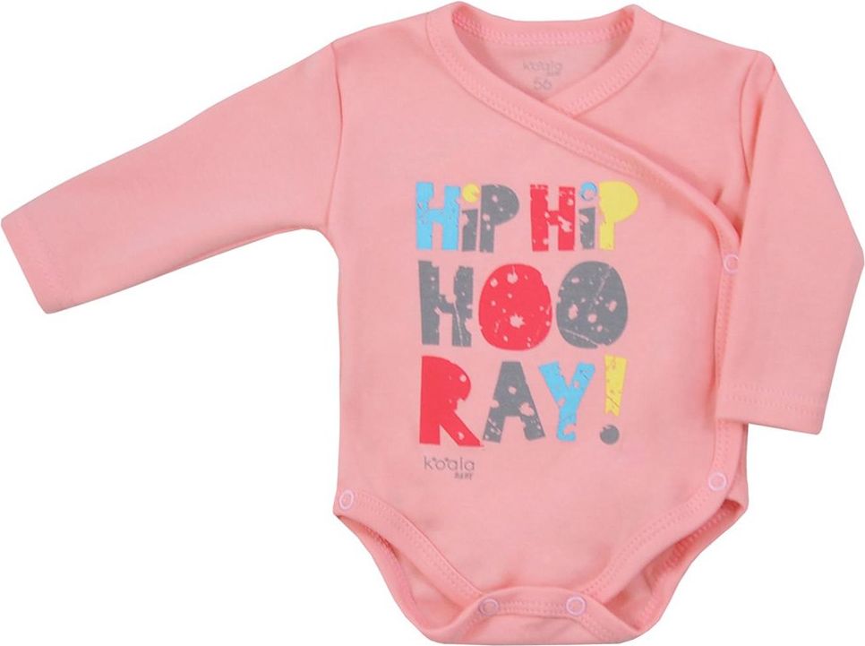 Kojenecké celorozepínací body Koala Hip-Hip Varianta: šedé - šedá/56 (0-3m) - obrázek 11
