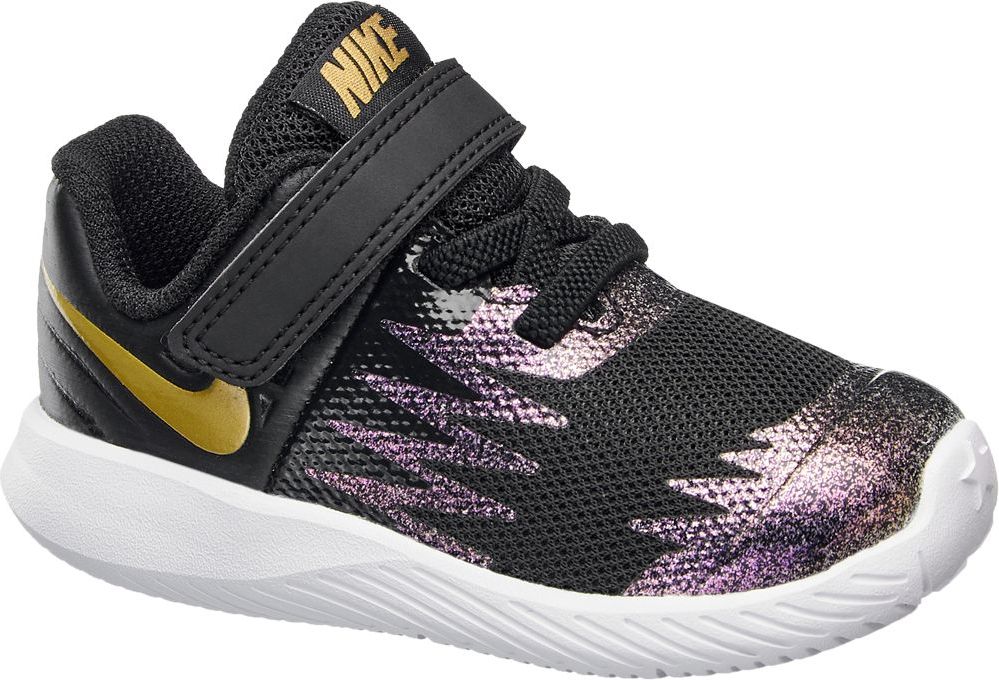 Deichmann - NIKE Černé dětské tenisky na suchý zip Nike Star Runner Toddler 23.5 černá - obrázek 1