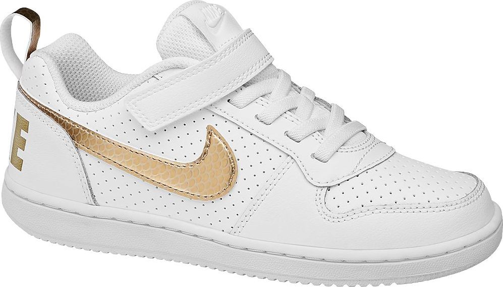 Deichmann - NIKE Bílé tenisky Nike Court Borough 31 bílá - obrázek 1