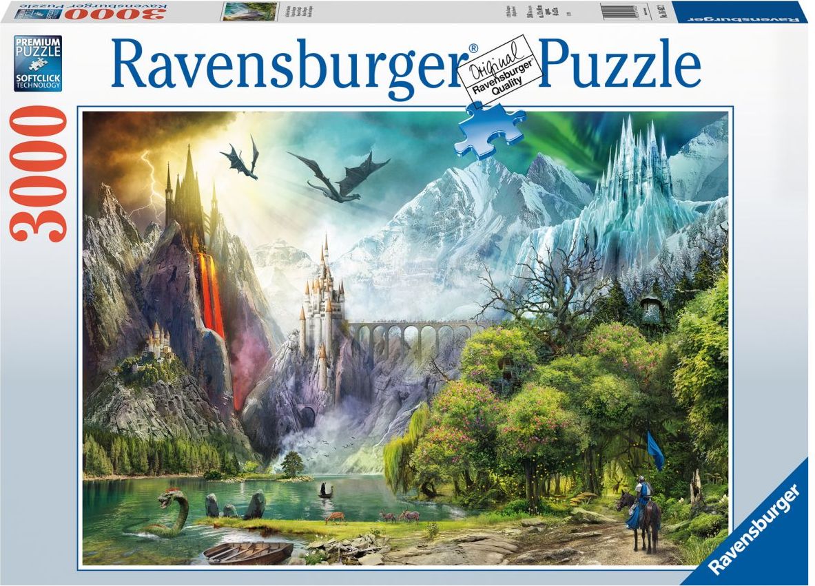 Ravensburger puzzle 164622 Vláda draků 3000 dílků - obrázek 1