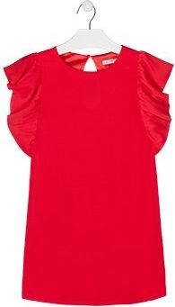 Losan dívčí šaty 128 červená - obrázek 1