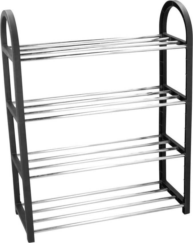 TimeLife Organizér na boty 65x50x19 cm 4 poličky 8 párů - obrázek 1