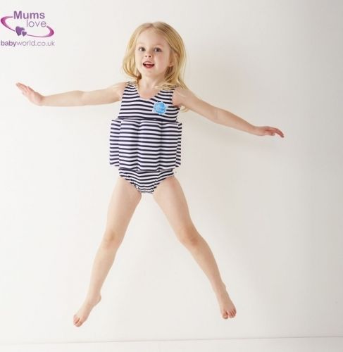 Dětský plováček SplashAbout modrobílý velikosti 4-6 let (18-30kg) - obrázek 2
