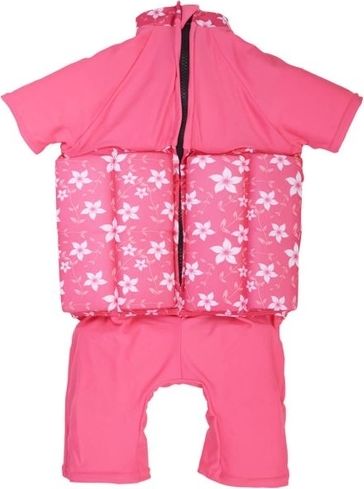 Dětský UV plováček SplashAbout kytičky s rukávy velikosti 4-6 let (18-30kg) - obrázek 2