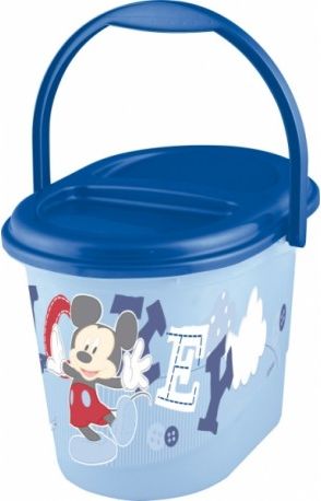 Kbelík na plenky Mickey Mouse - modrý - obrázek 1