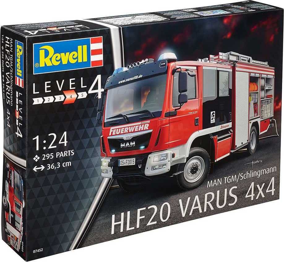 REVELL Plastic ModelKit auto 07452 - Schlingmann HLF 20 (MAN TGM Euro 6) (1:24) - obrázek 1