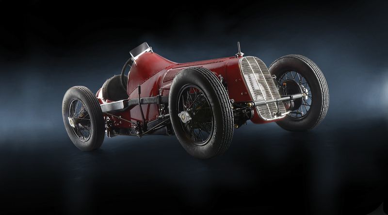 ITALERI Model Kit auto 4702 - FIAT 806 GRAND PRIX (1:12) - obrázek 2