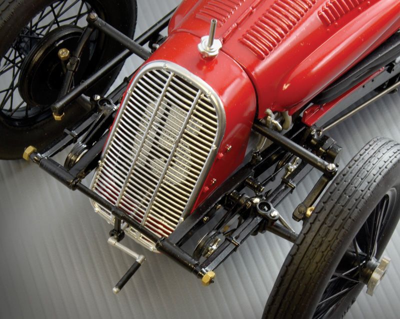 ITALERI Model Kit auto 4702 - FIAT 806 GRAND PRIX (1:12) - obrázek 6