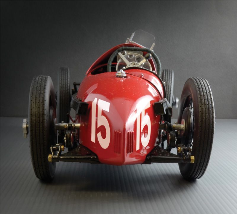 ITALERI Model Kit auto 4702 - FIAT 806 GRAND PRIX (1:12) - obrázek 8