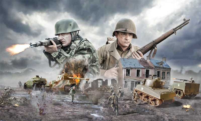 ITALERI Model Kit diorama 6116 - OPERATION COBRA 1944 (1:72) - obrázek 2