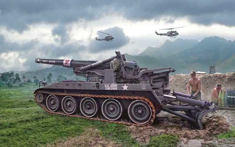 ITALERI Model Kit tank 6574 - M110 (1:35) - obrázek 6