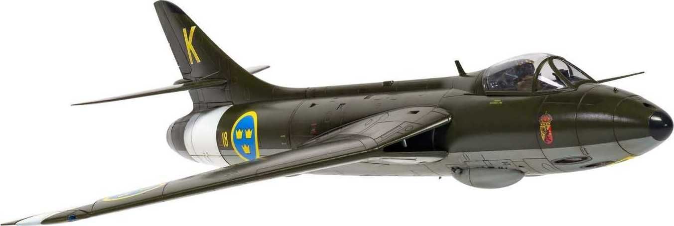AIRFIX Classic Kit letadlo A09189 - Hawker Hunter F.4/F.5/J.34 (1:48) - obrázek 5