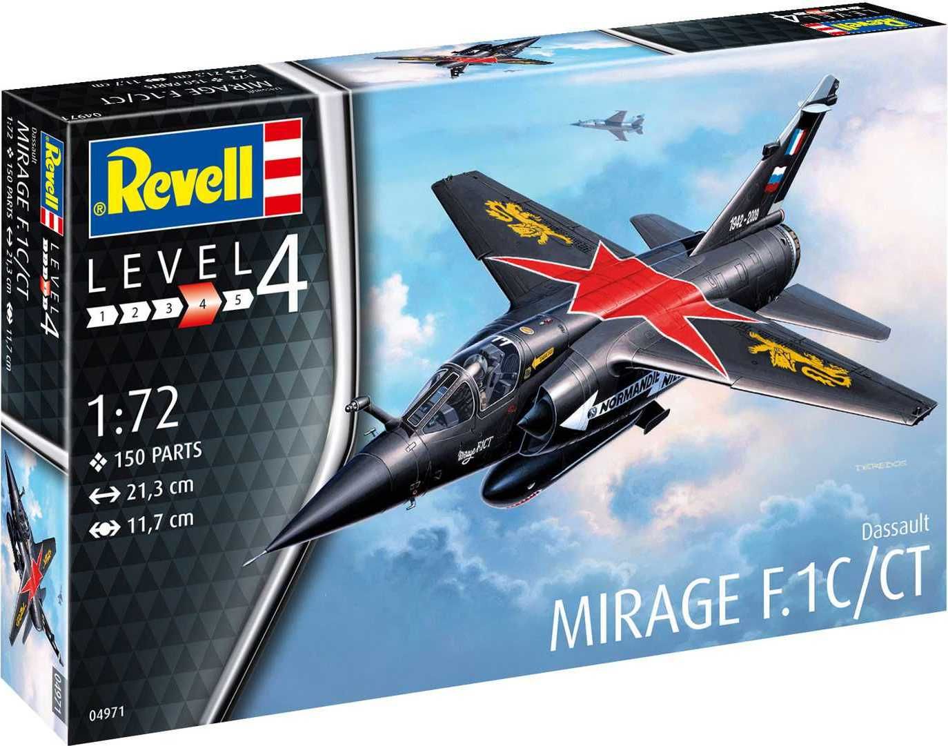 REVELL Plastic ModelKit letadlo 04971 - Mirage F.1C/CT (1:72) - obrázek 1