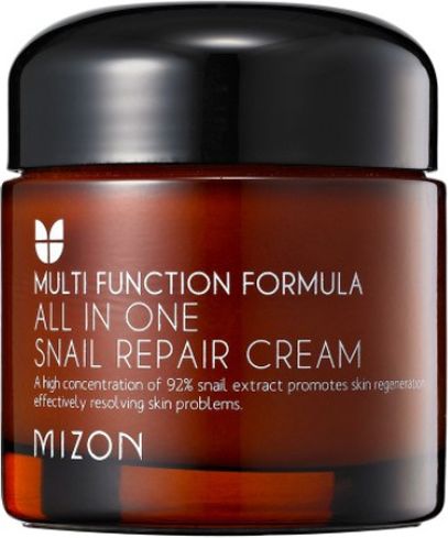 Mizon Regenerační pleťový krém s filtrátem hlemýždího sekretu 92% (All In One Snail Repair Cream) 120 ml - obrázek 1