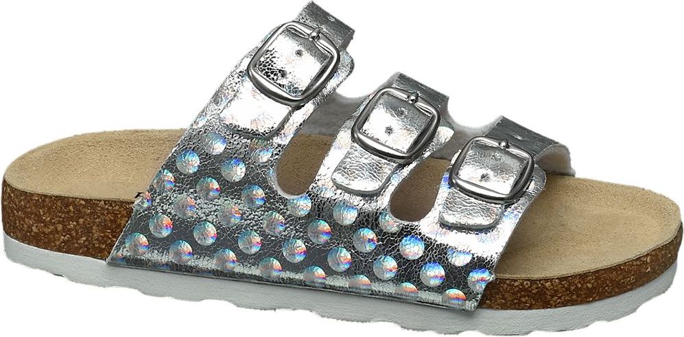 Deichmann - Björndal Metalické přezůvky Björndal stříbrné 33 stříbrná - obrázek 1