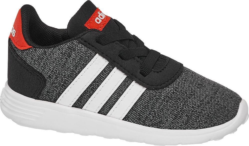 Deichmann - adidas Šedé dětské slip-on tenisky Adidas Lite Racer 22 černo-šedá - obrázek 1