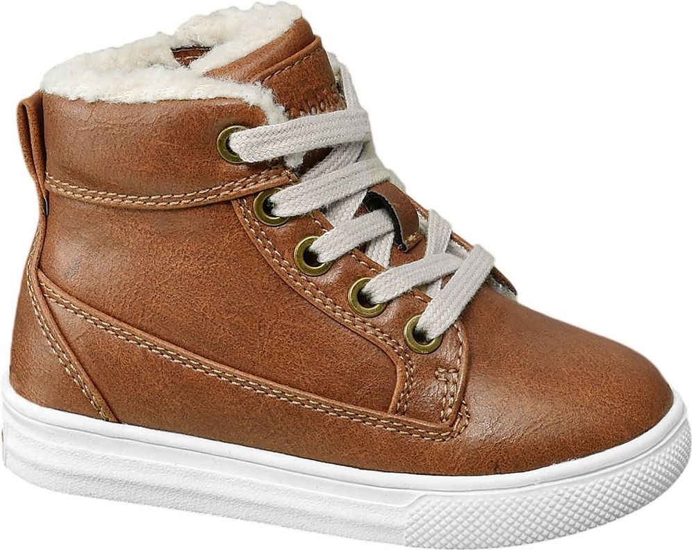 Deichmann - Bobbi-Shoes Hnědá dětská kotníková obuv Bobbi-Shoes se zipem 22 hnědá - obrázek 1