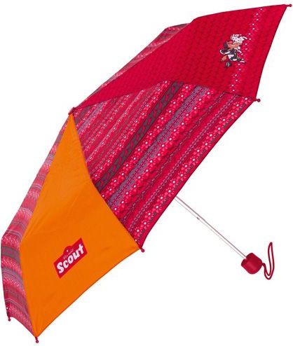 Scout Deštník skládací , průměr 90 cm - tři koníci - obrázek 1