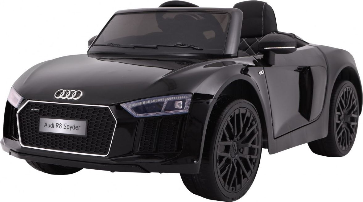 Mamido Elektrické autíčko Audi R8 Spyder černé R-JJ2198.CZ - obrázek 1