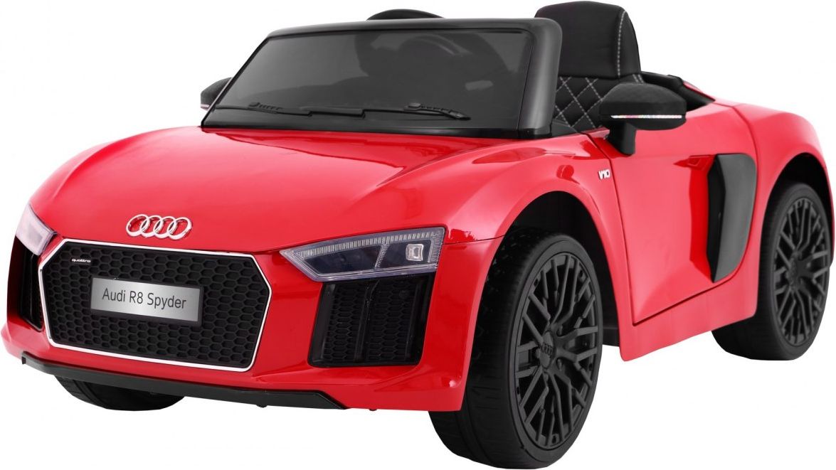 Mamido Elektrické autíčko Audi R8 Spyder lakované červené R-PA.JJ2198.EXL.CR - obrázek 1