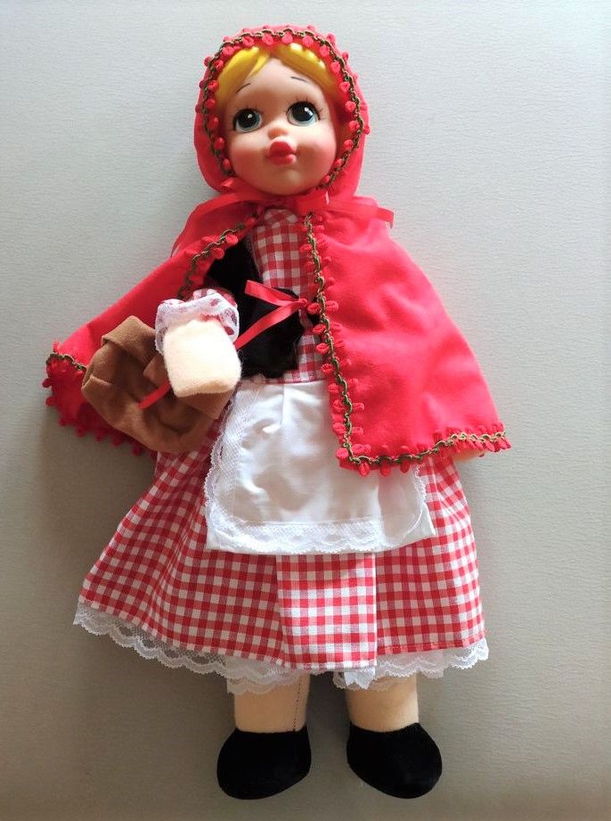 Maňásek na ruku - Červená karkulka - 42 cm - obrázek 1