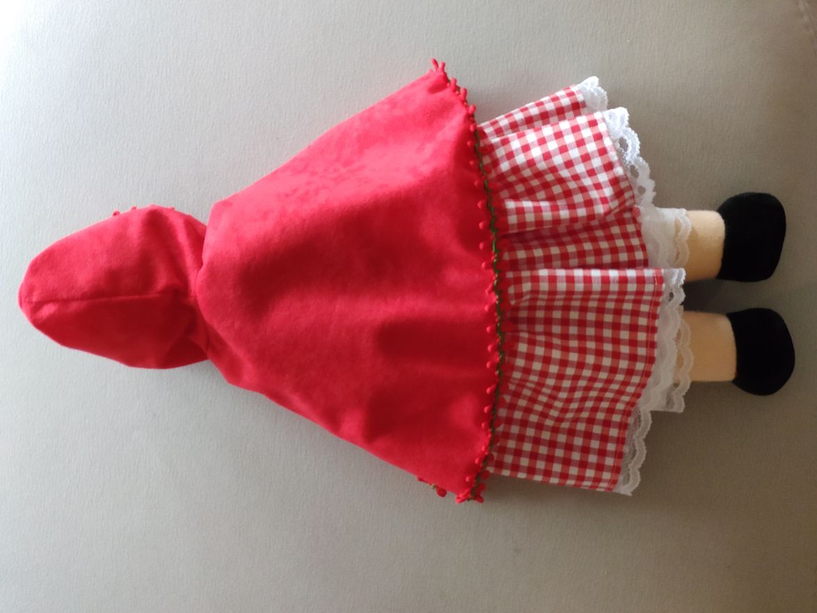 Maňásek na ruku - Červená karkulka - 42 cm - obrázek 3