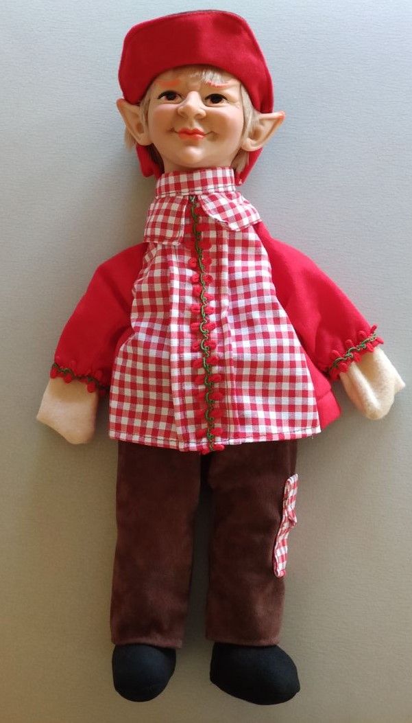 Maňásek na ruku - elf honza- 42 cm - obrázek 1