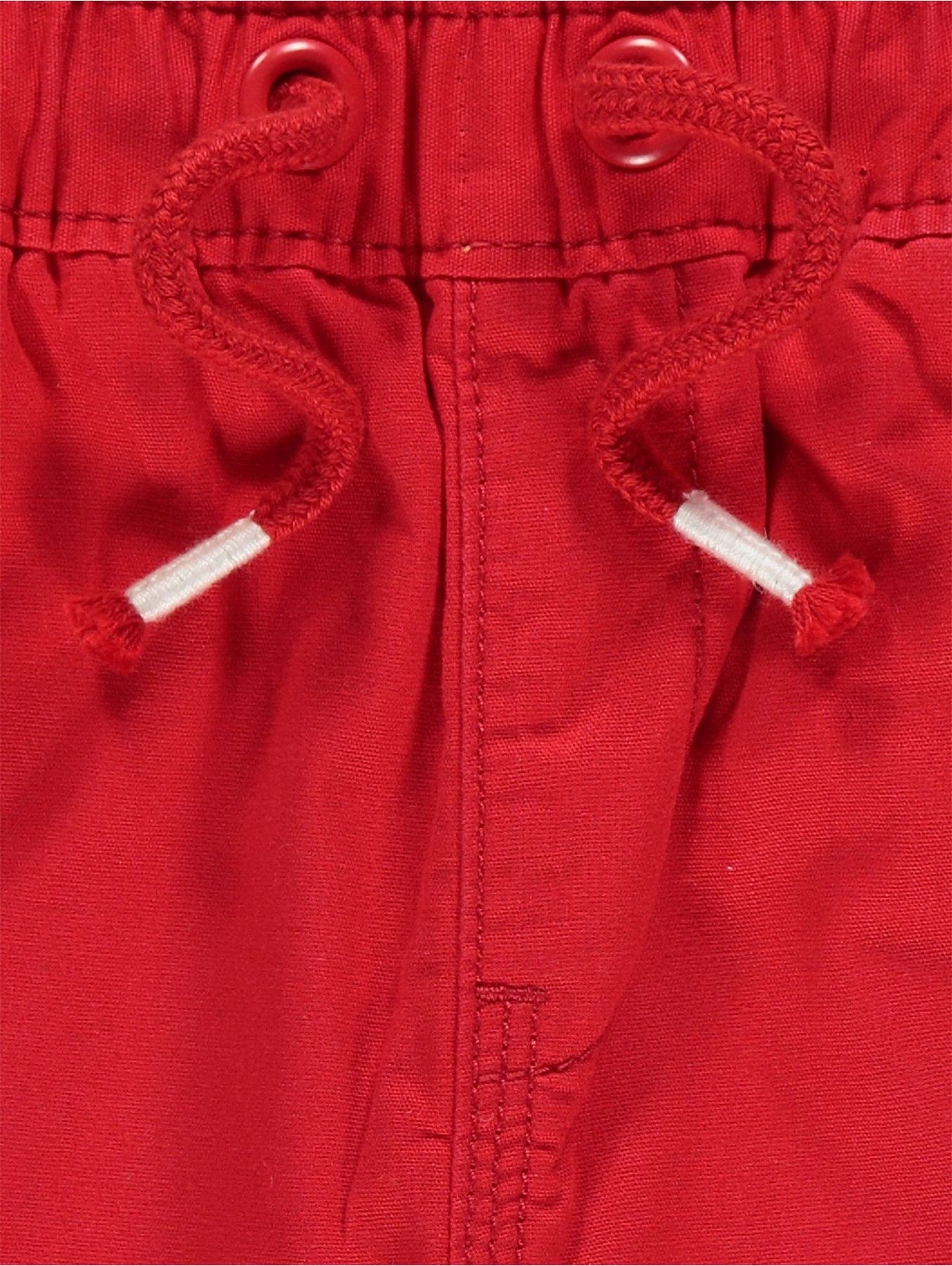 Chlapecké kraťasy GEORGE, červené Velikost: 98 - 104cm (3 - 4 roky) - obrázek 3