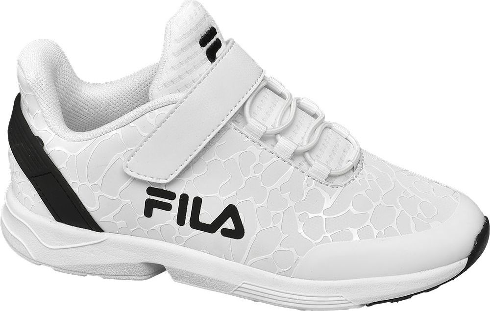 Deichmann - Fila Bílé tenisky na suchý zip Fila 33 bílá - obrázek 1