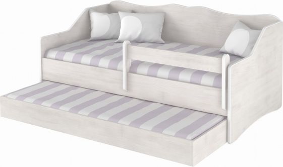 BabyBoo BabyBoo Dětská postel LULU 160 x 80 cm - bílá surf - obrázek 1