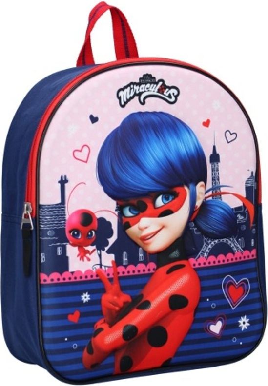 Vadobag · Dětský / dívčí 3D batoh Kouzelná beruška - Miraculous Ladybug - 9l - obrázek 1