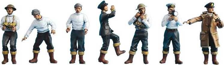 ITALERI Model Kit loď 5624 - Vosper MTB 74 with crew (1:35) - obrázek 5